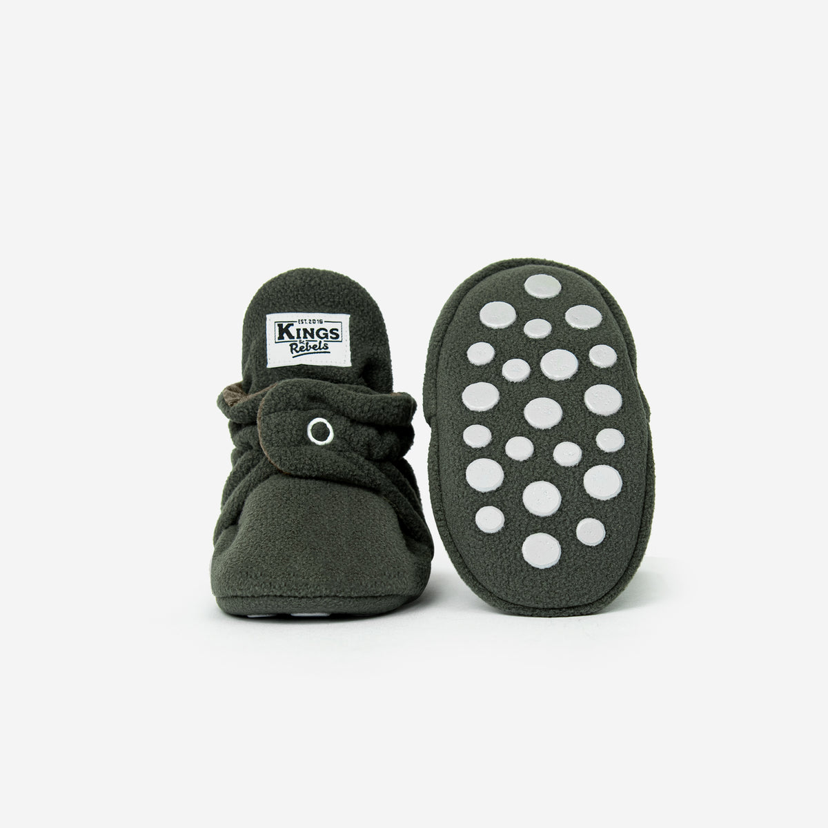 Botas Fleece Gripper Verde 12 Meses