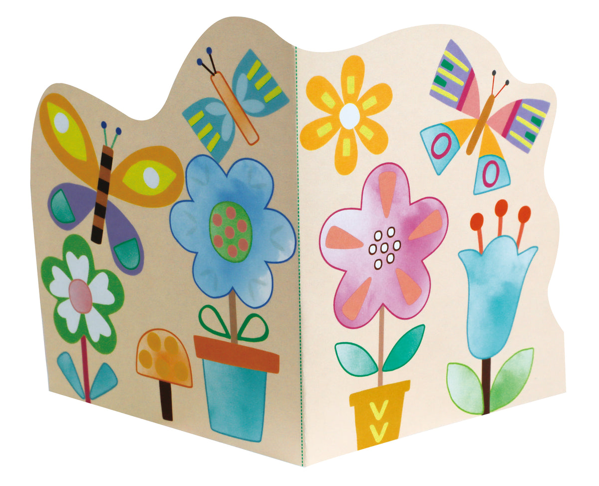 Libro Acuarelas y Origami Jardín