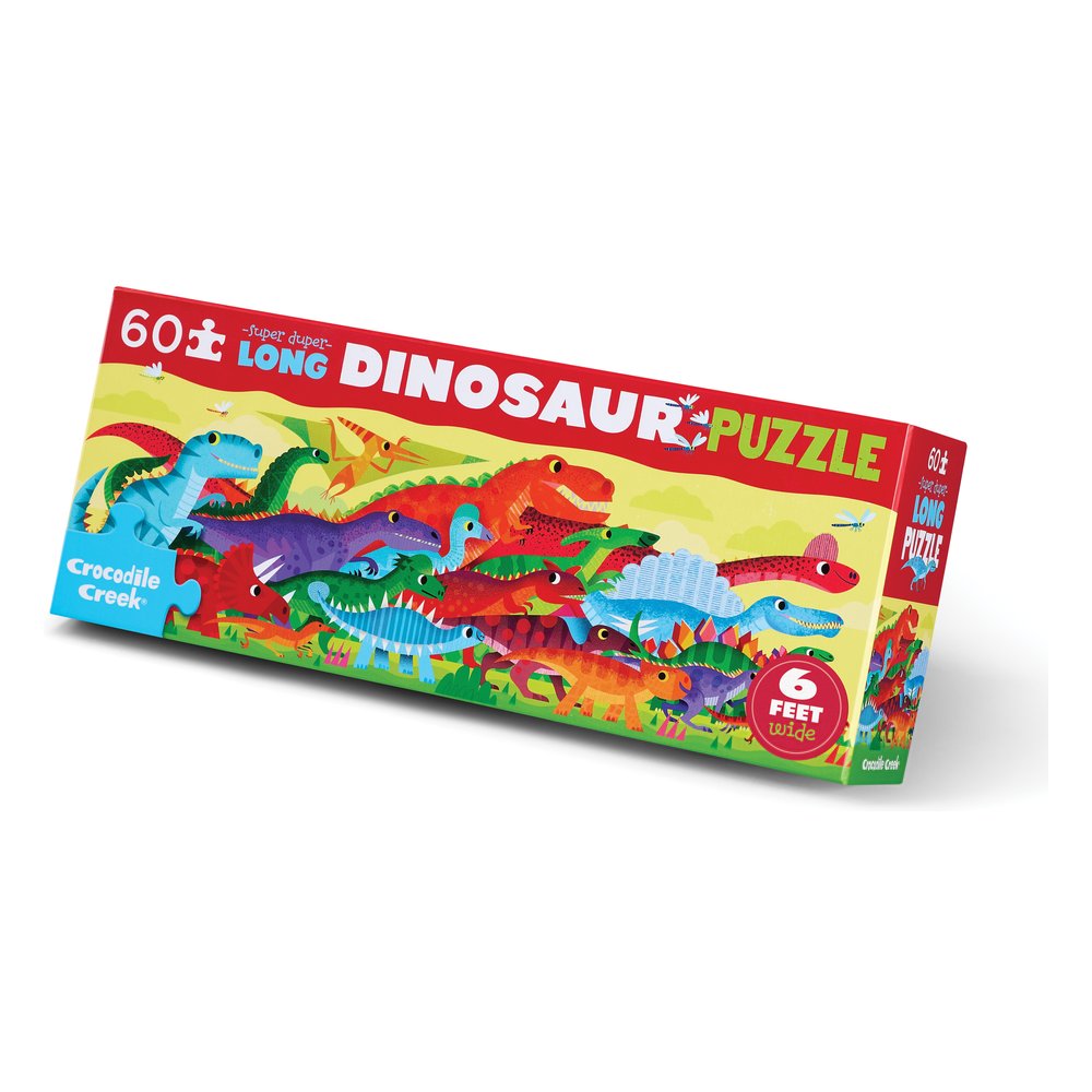 Rompecabezas 60 Piezas Largo Dinosaurios