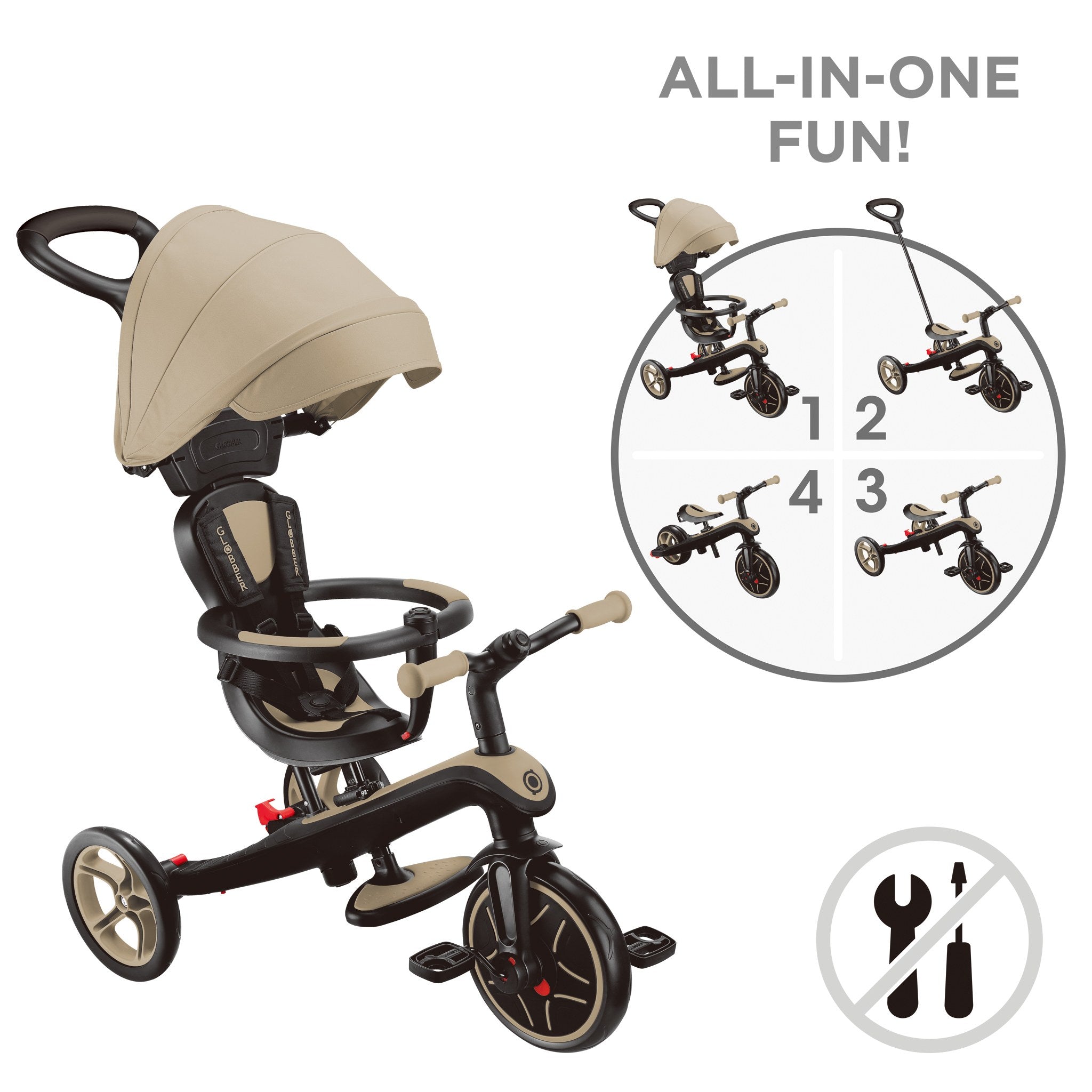 Triciclo Explorer 4 en 1 Arena