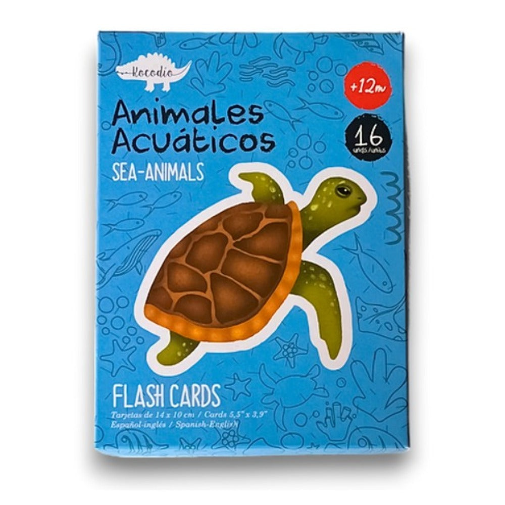 Flash Cards Animales Acuáticos