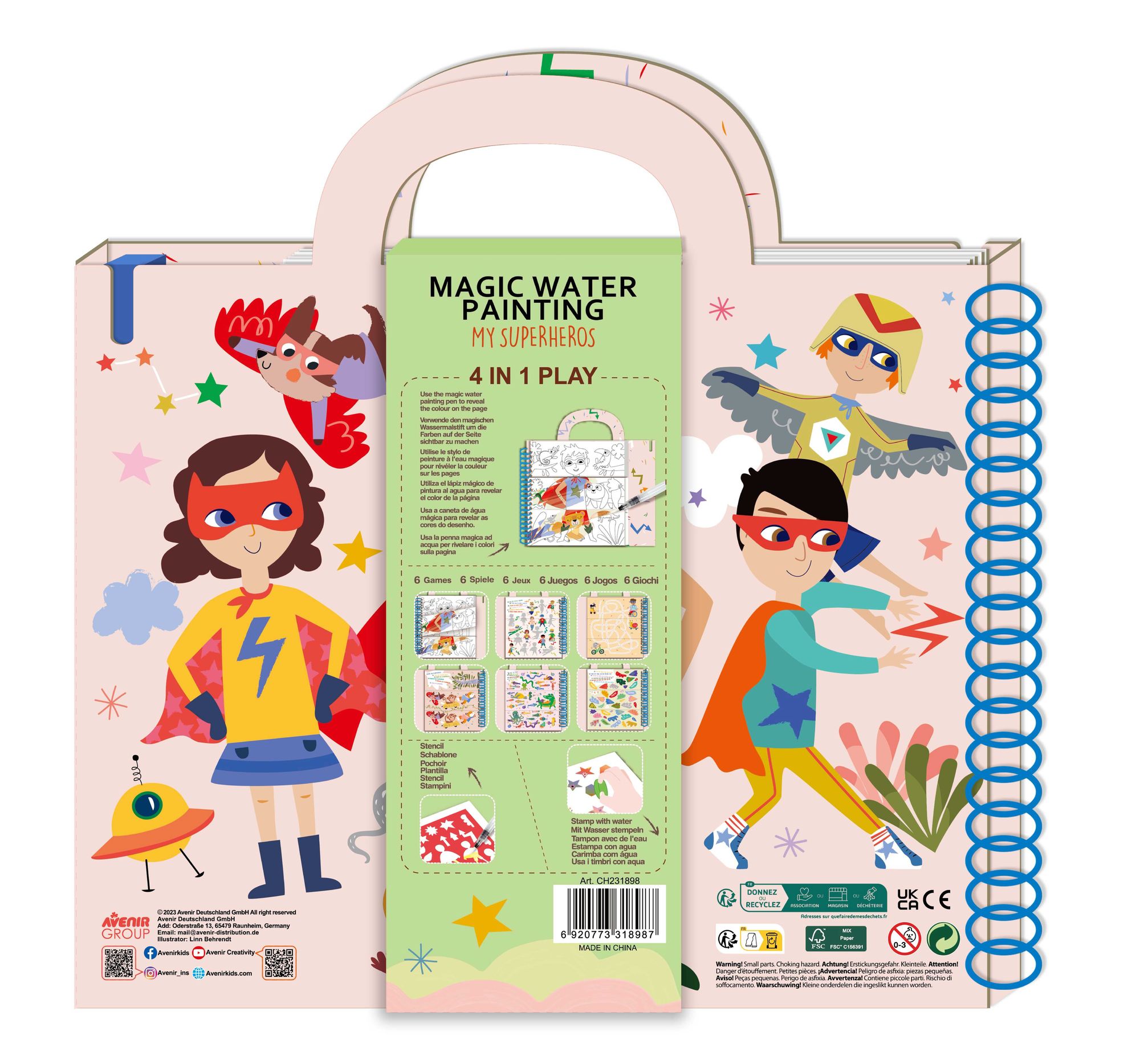 Libro Mágico Super Heroes