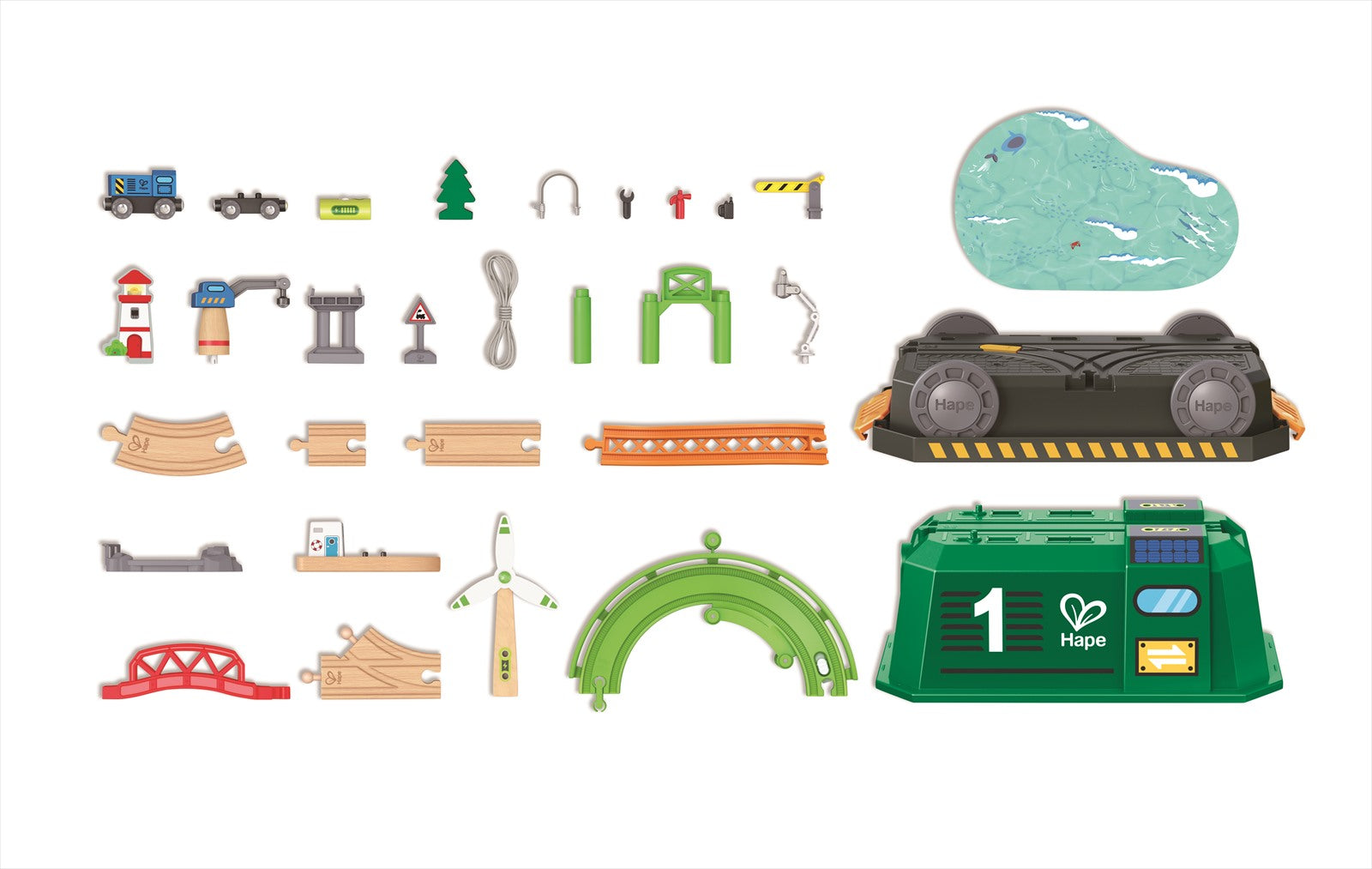 Train Bucket Set vista 4