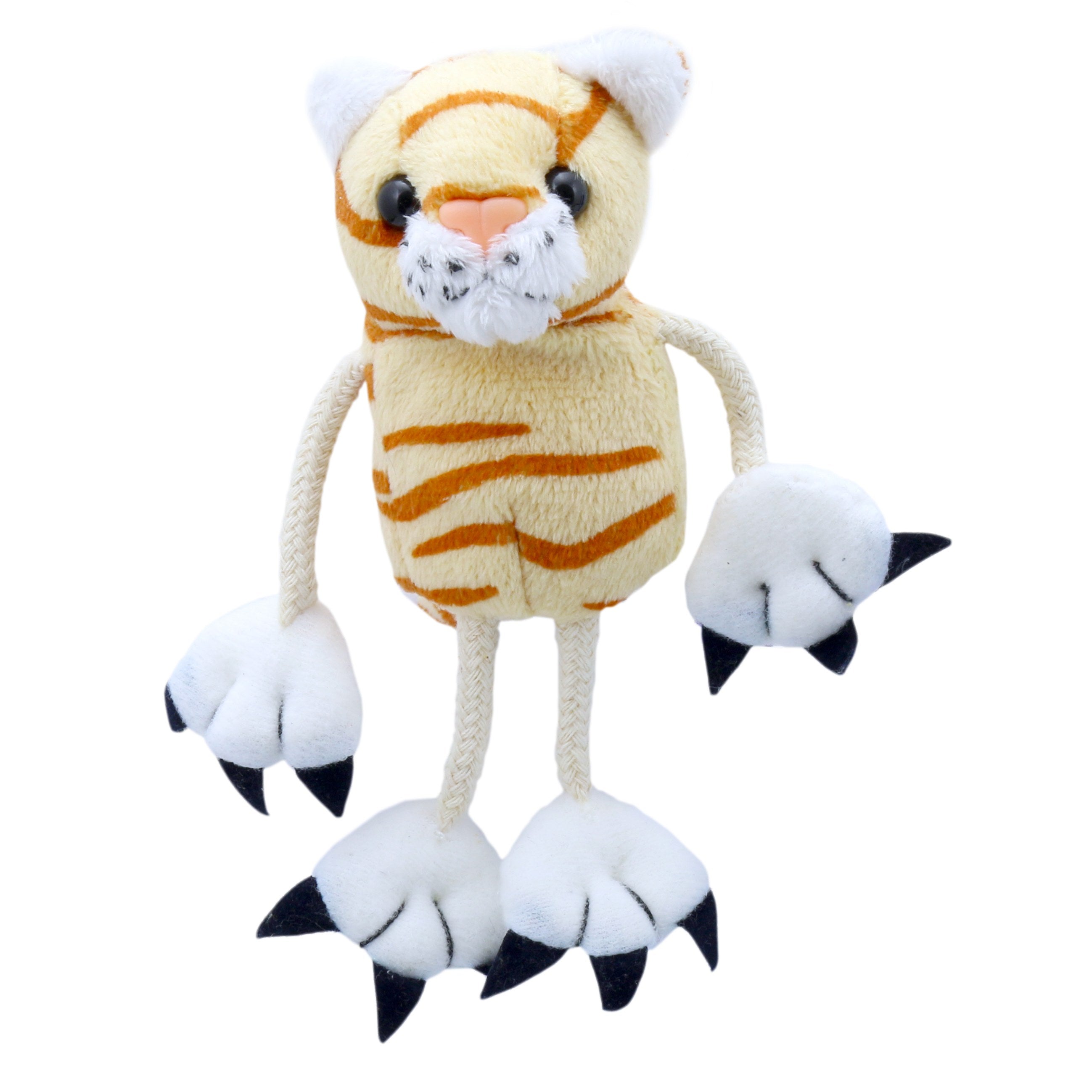 Títere Dedo Gato (Naranja)