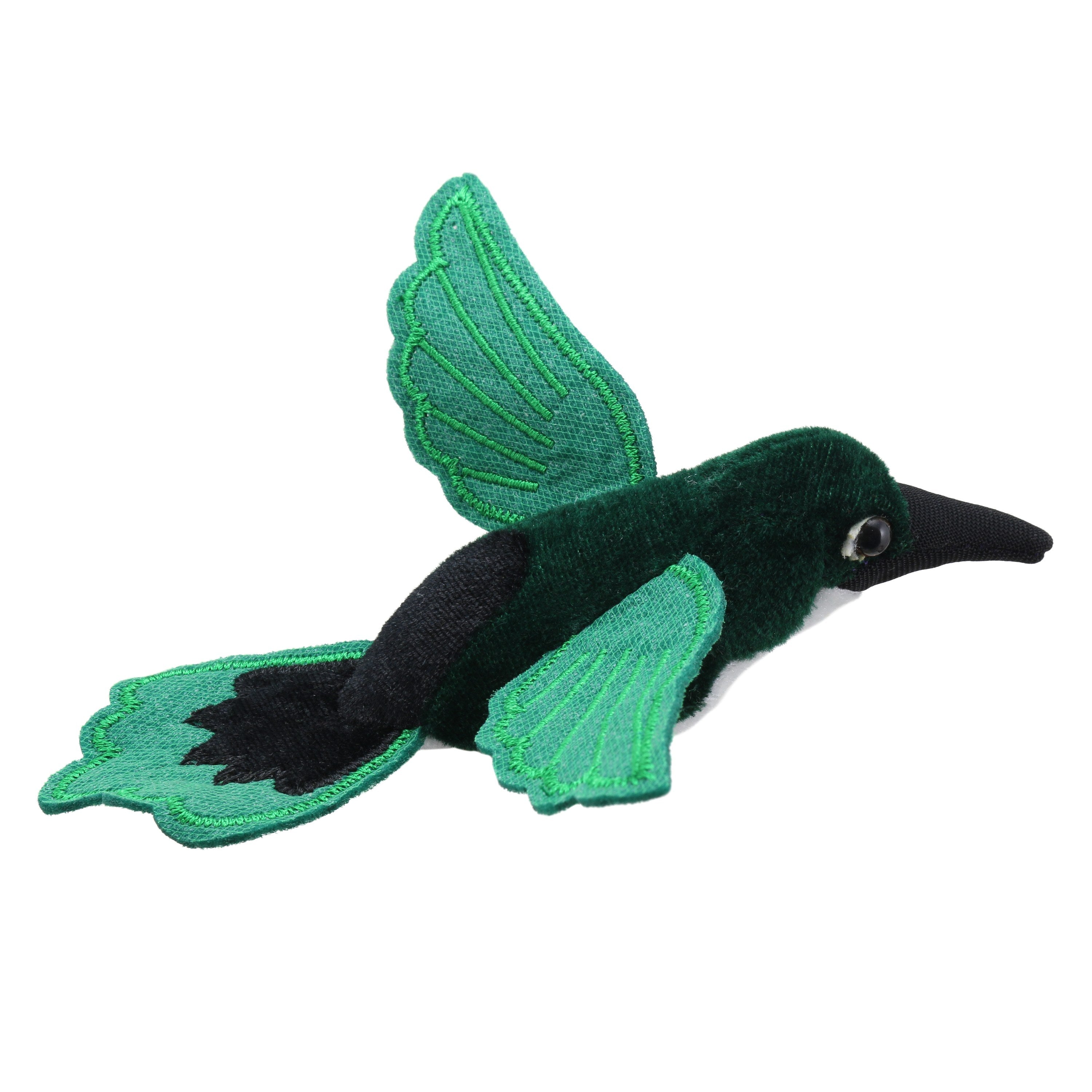 Títere Dedo Colibrí (Verde)