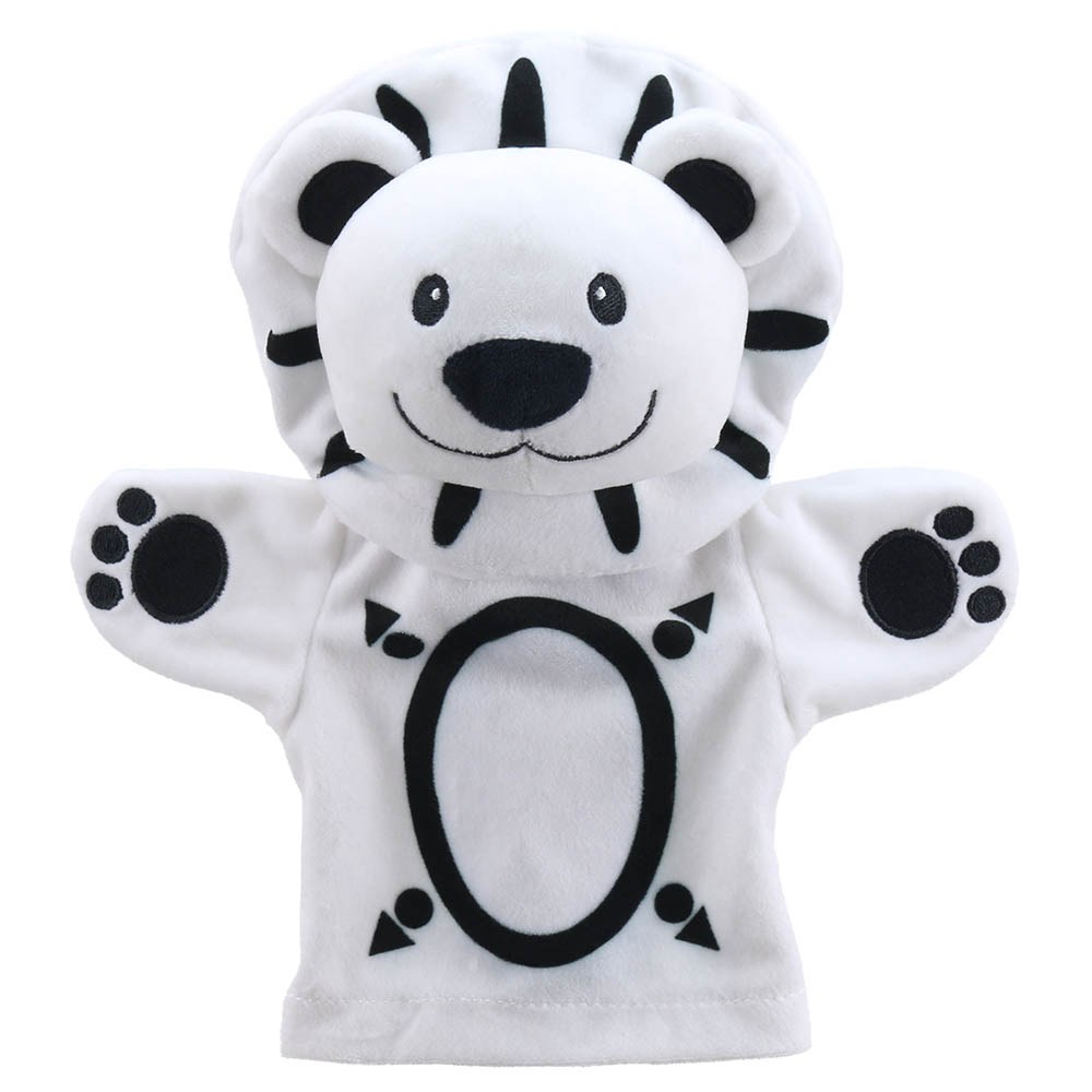 Títere Bebé Blanco y Negro - León