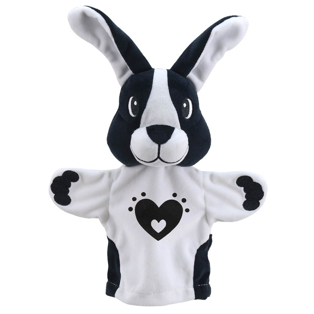 Títere Bebé Blanco y Negro - Conejo