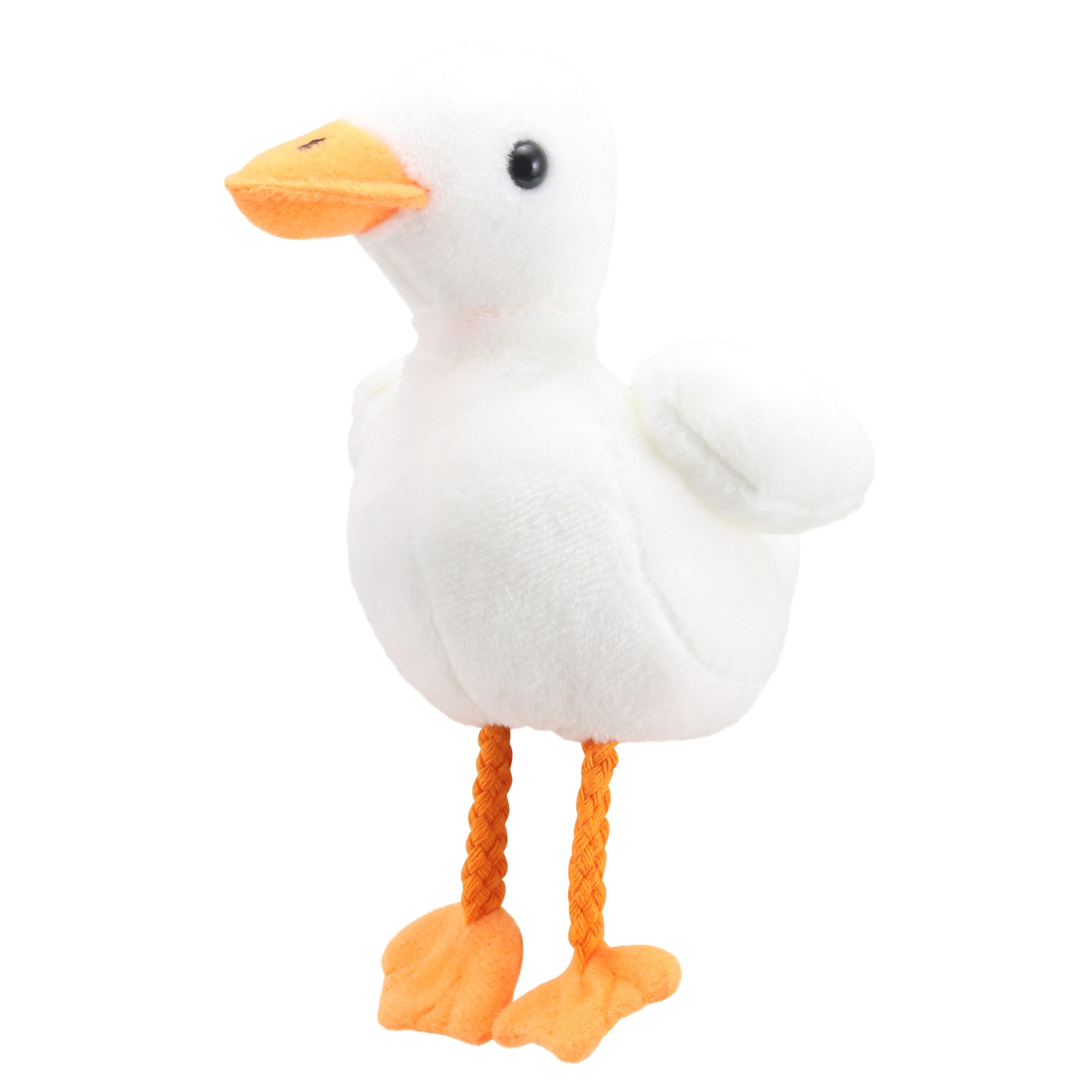 Títere Dedo Pato (Blanco)