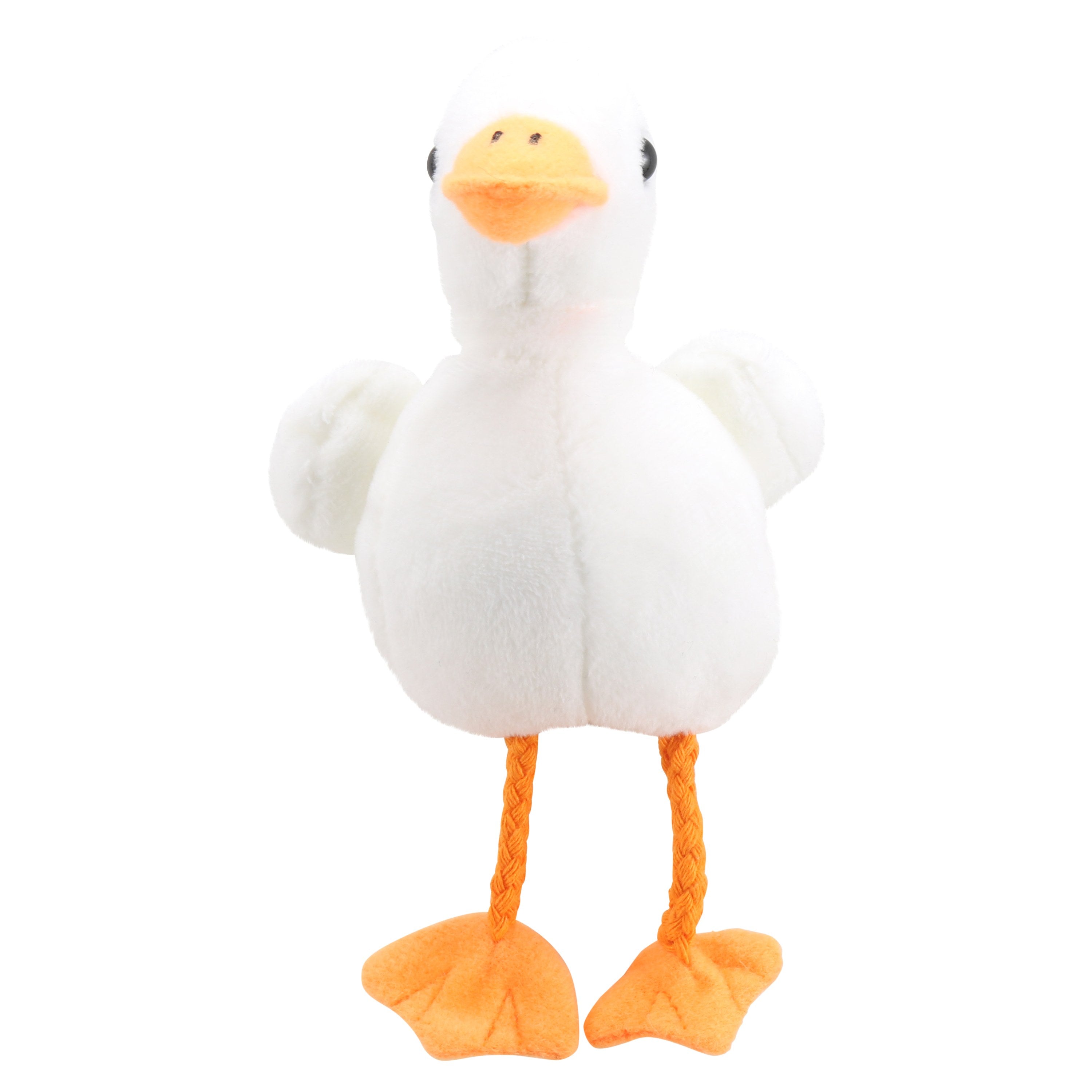 Títere Dedo Pato (Blanco)