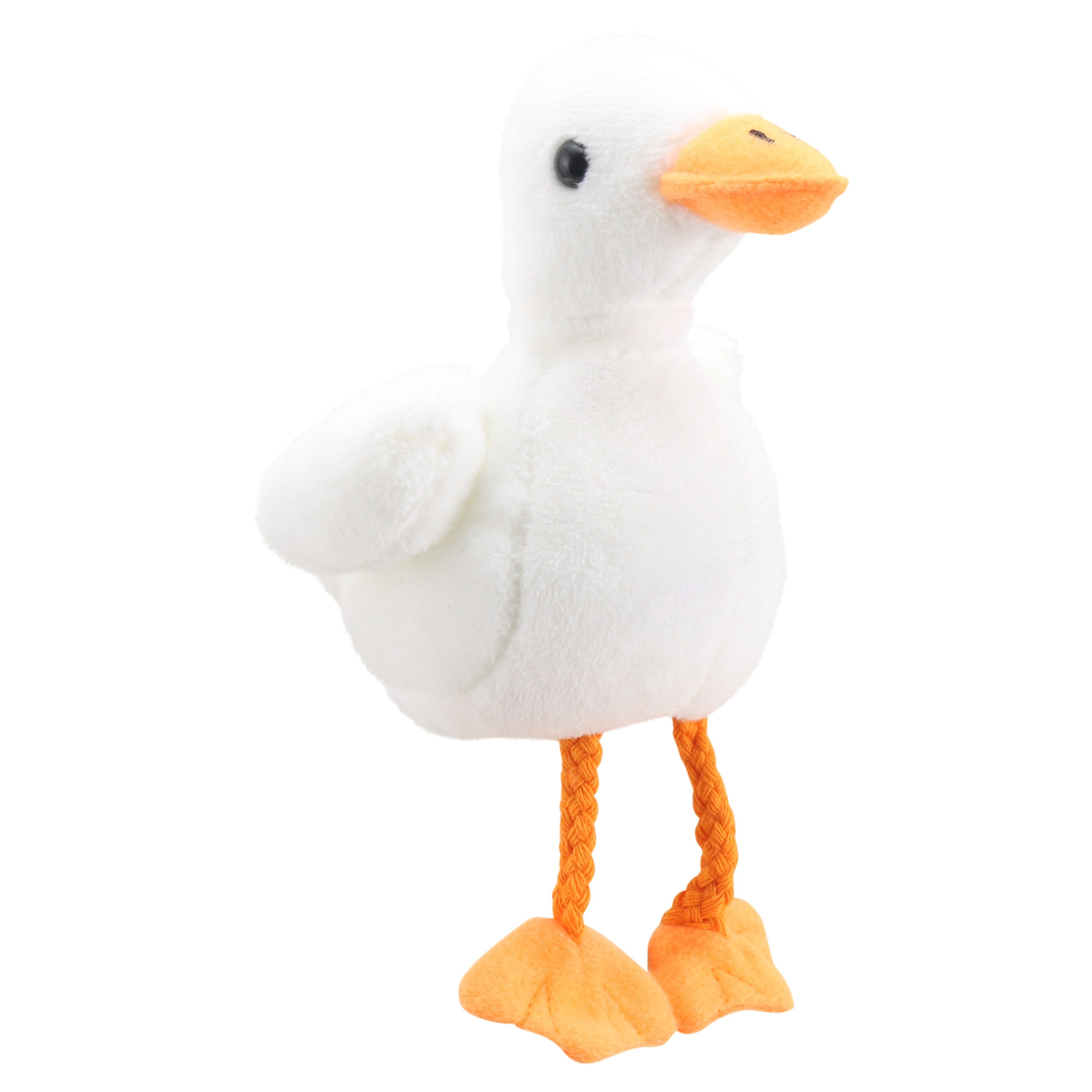 Títere Dedo Pato (Blanco)